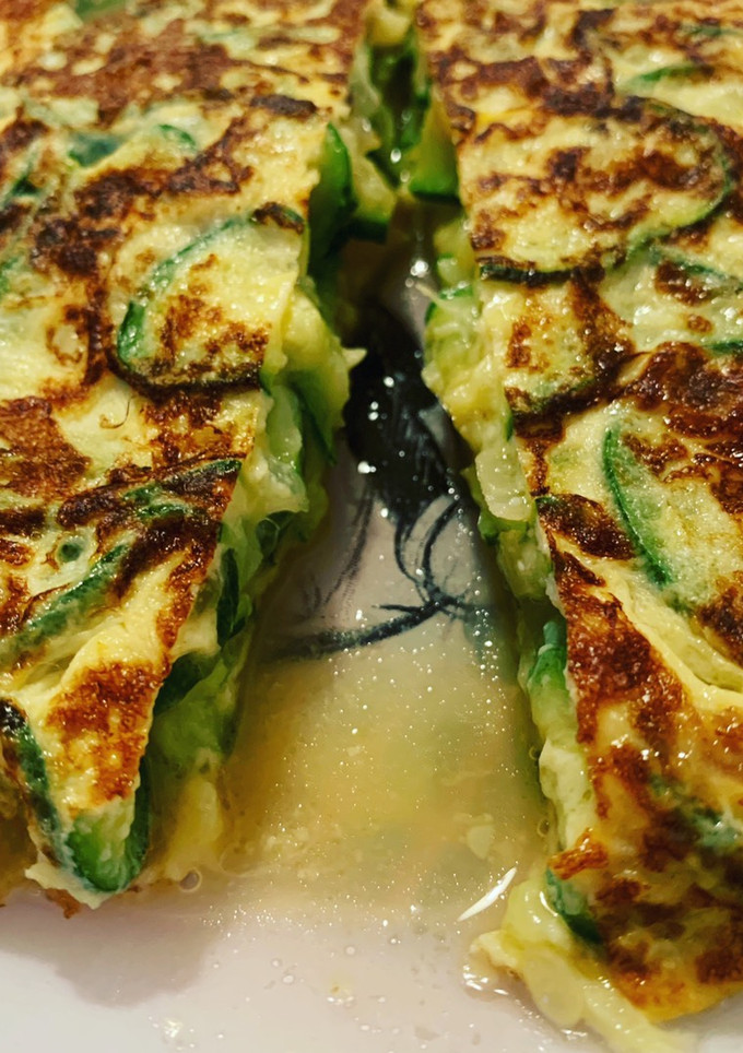 Una foto de Tortilla de calabacín