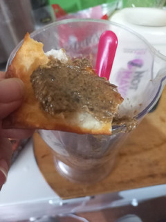 Una foto de Dip de champiñones (paté)