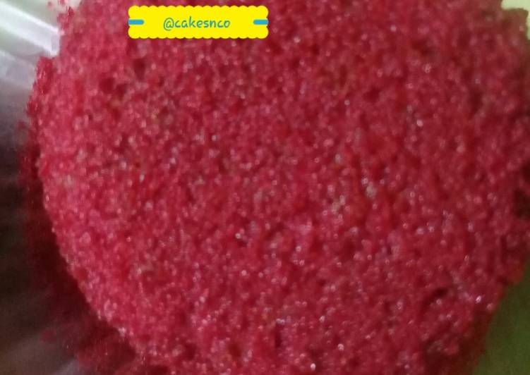 Recipe of Homemade Oil base red velvet cake