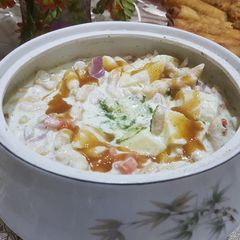 A picture of Dahi phulki.