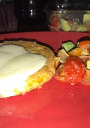 Una foto de Milanesas de calabaza
