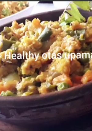 A picture of Healthy oats upma.