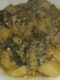 Acelgas con Papas y Huevo