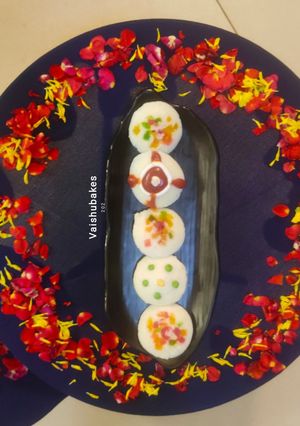 A picture of Instant Mini Rava Uttappams/ Baby Uttappams.