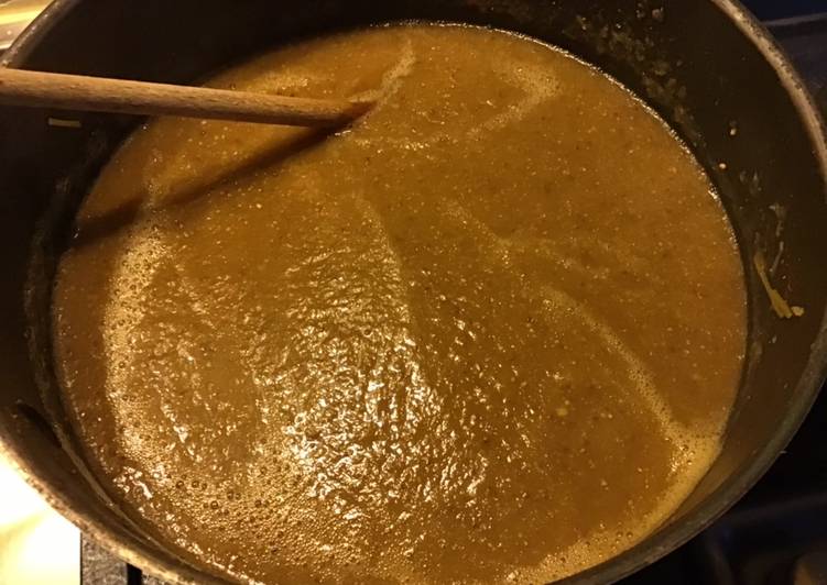 Recette de Super rapide fait maison Soupe de fenouil navet et aubergine au paprika coriandre et graines de pavot