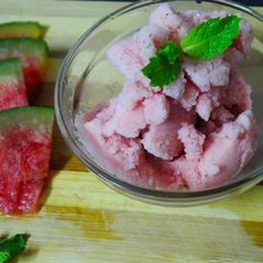 A picture of Watermelon sorbet.