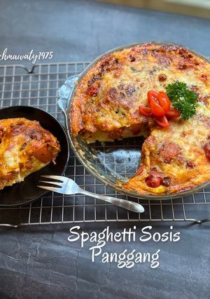 Foto resep 367. Spaghetti Sosis Panggang