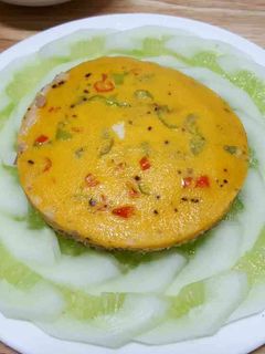 Hình của món Mắm chưng thịt.