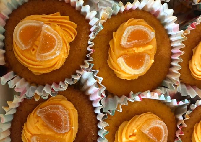 Orange Party / Picnic Cakes
