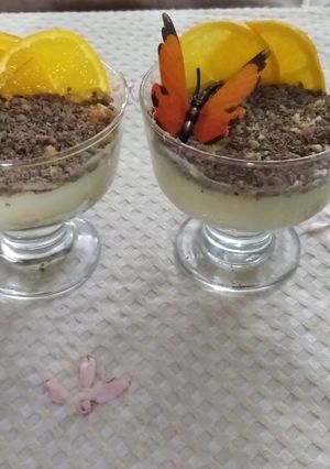 عکسی از دستور دسر وانیلی