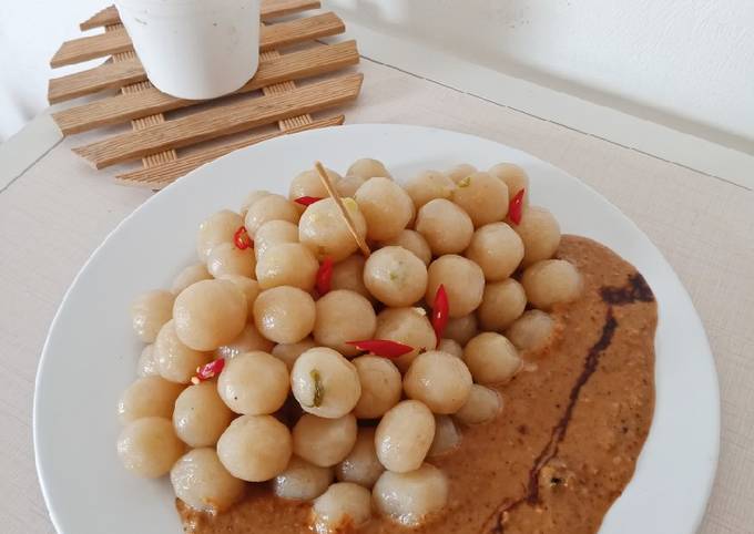 Resep Cilok Bumbu Kacang, Sempurna