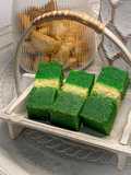 Kek Lumut Cheese Sarawak Sedap Ya Ampuuunnn | Raya Terkejut Jadi Kek Pun Terkejut Raya Ke2 Baru Siap