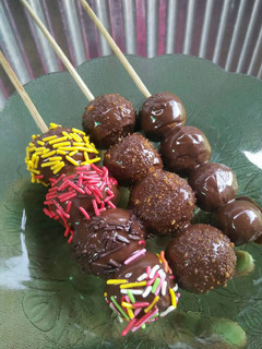 Foto resep Sate donat ubi 💓
