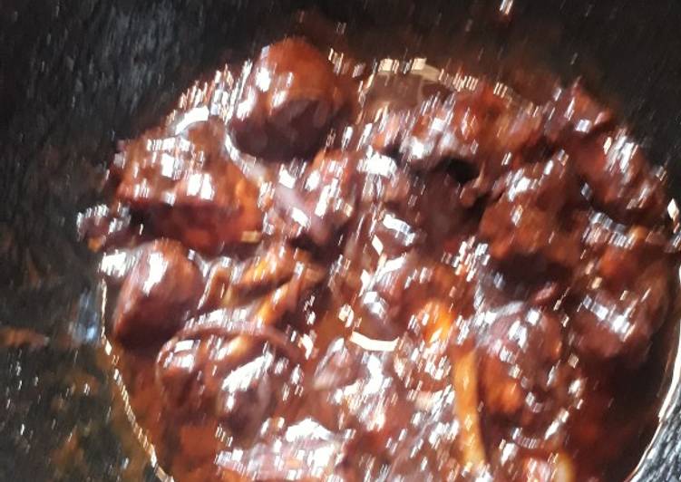 Steps to Make Ultimate Chicken with soybean sauce