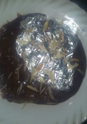 A picture of Apple beetroot halwa.