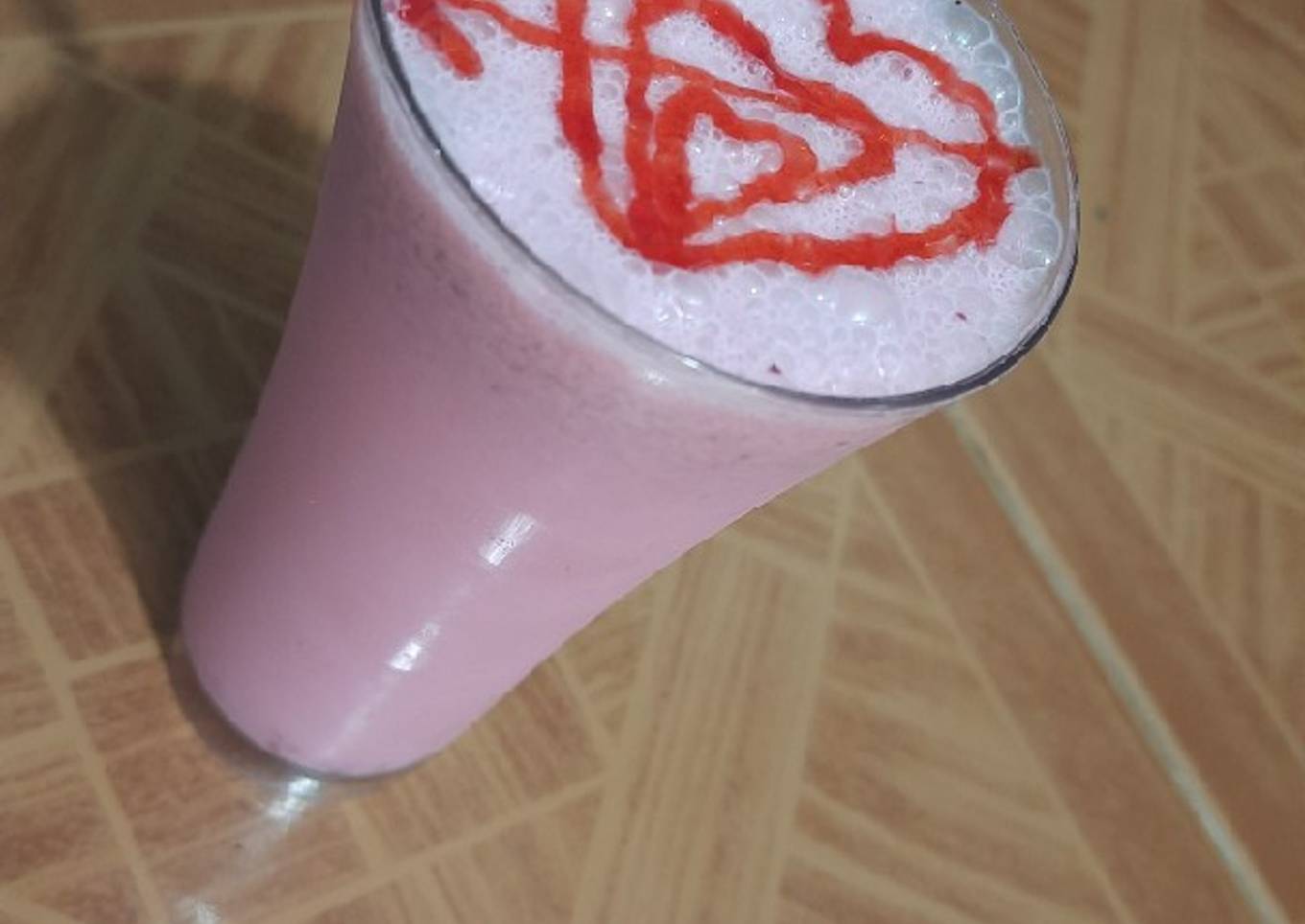 Blueberry milk shake😋