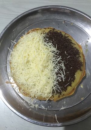 Foto resep Martabak manis coklat keju