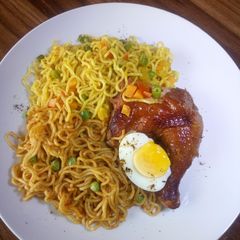 A picture of Noodles 2ways.