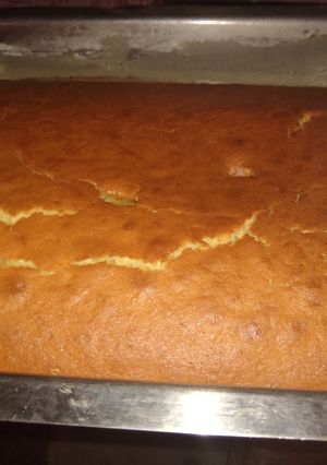 Una foto de Budín de naranja simple y rápido
