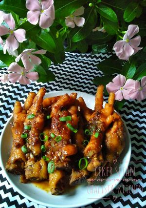 Foto resep Ceker Kecap pedas