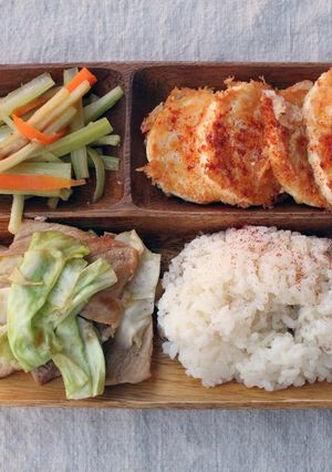 醬燒豬肉便當 的食譜成品照片