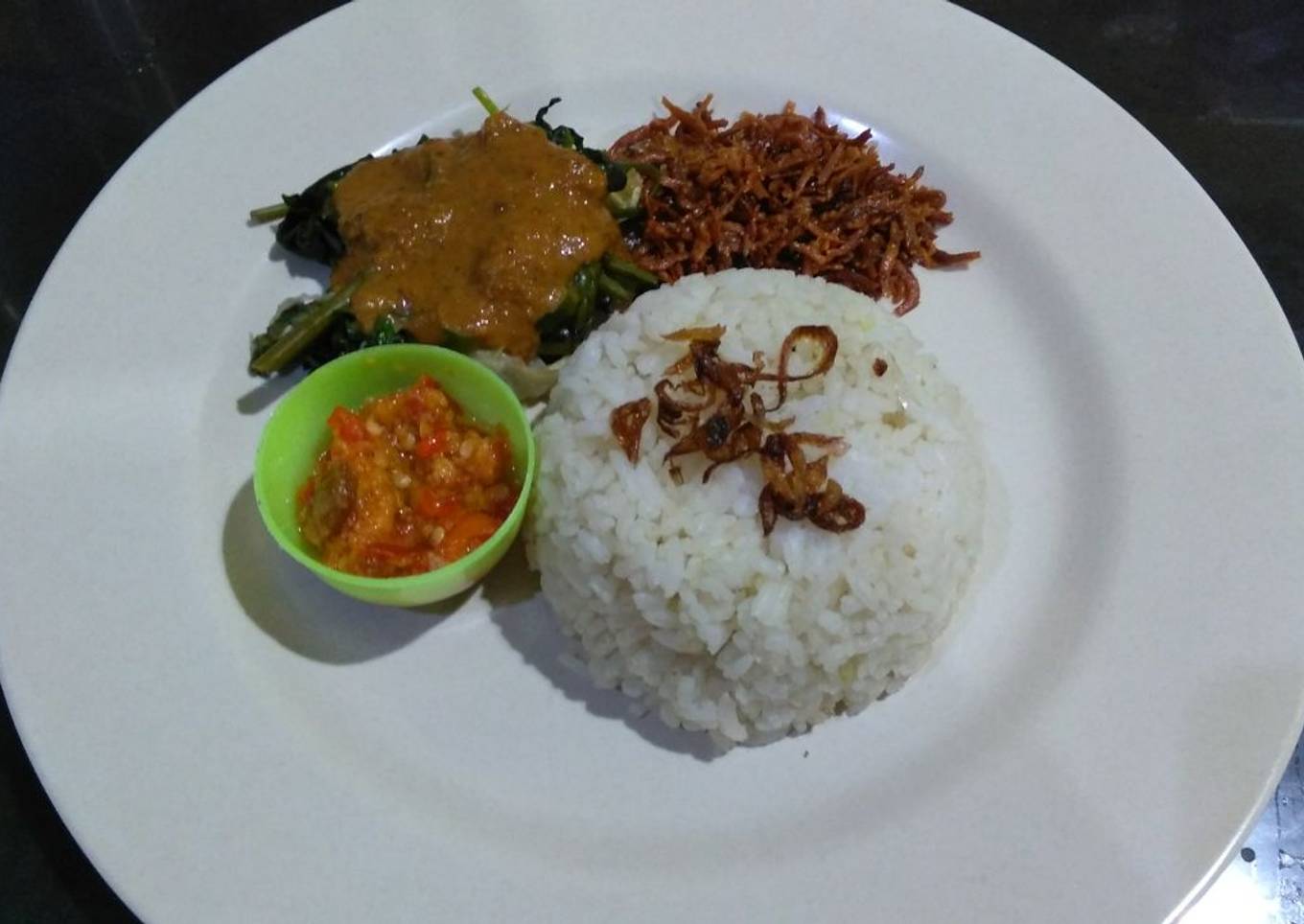 Nasi liwet pecel sambel bledag #BikinRamadhanBerkesan