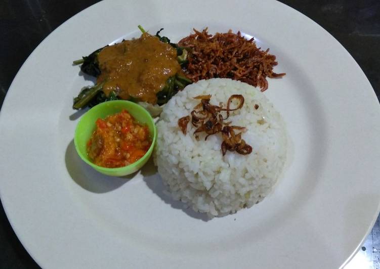 Nasi liwet pecel sambel bledag #BikinRamadhanBerkesan