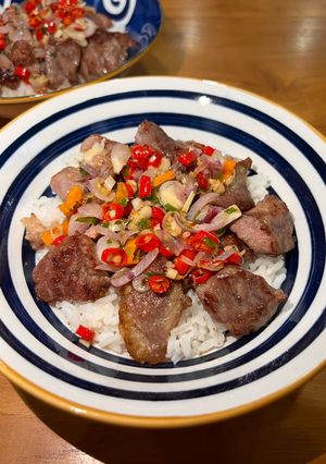 Foto resep Wagyu Meltique (Mess) Sambal Matah