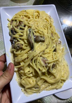Foto resep Spaghetti carbonara