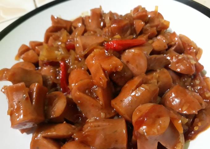 Resep Sosis Asam Manis Pedas Oleh Pido Adju Cookpad