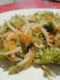 Chop suey con pollo