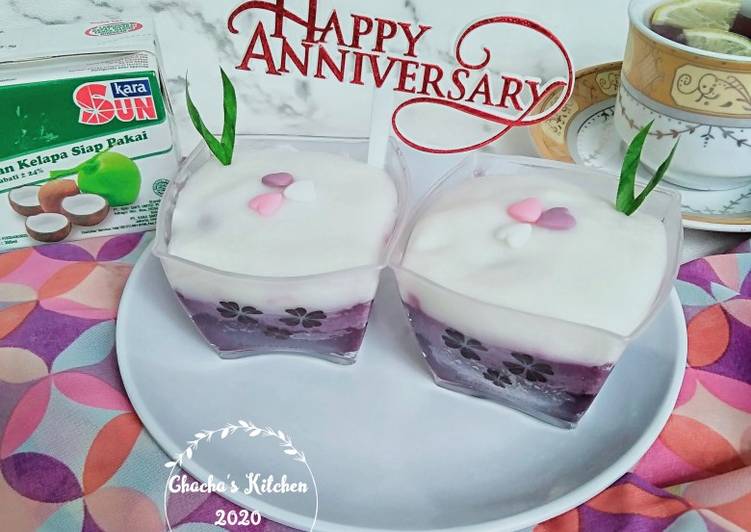 Cara termudah untuk Musim Semi saat makan malamLumpur Surga Ubi Ungu