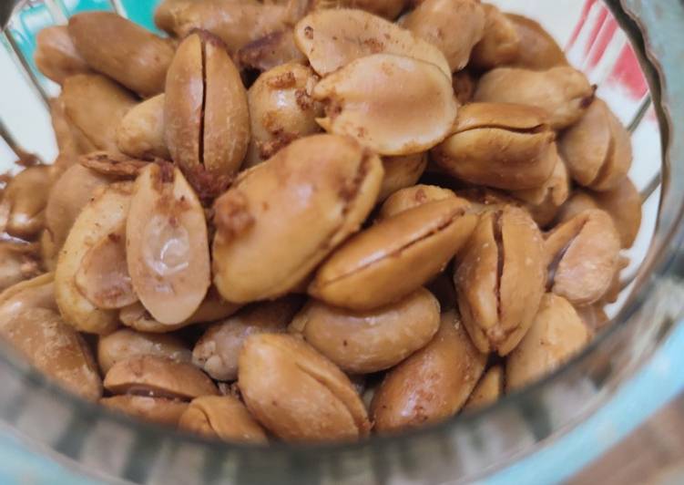 Resep Terbaru Kacang goreng bumbu putih Praktis Enak