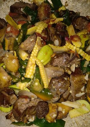 Foto resep Tumis Ati Putren pete