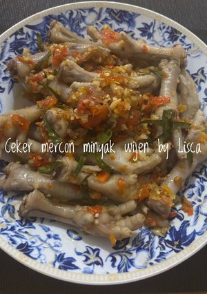Foto resep Ceker mercon minyak wijen