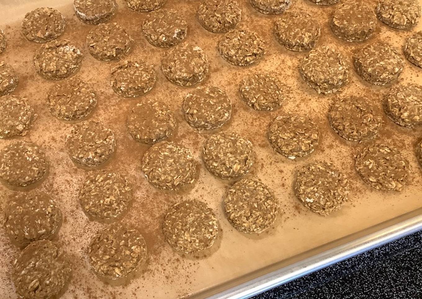 Apple and Oats Dog Treats