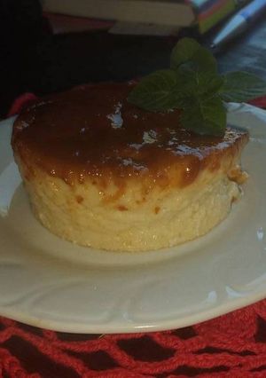 Una foto de Flan casero
