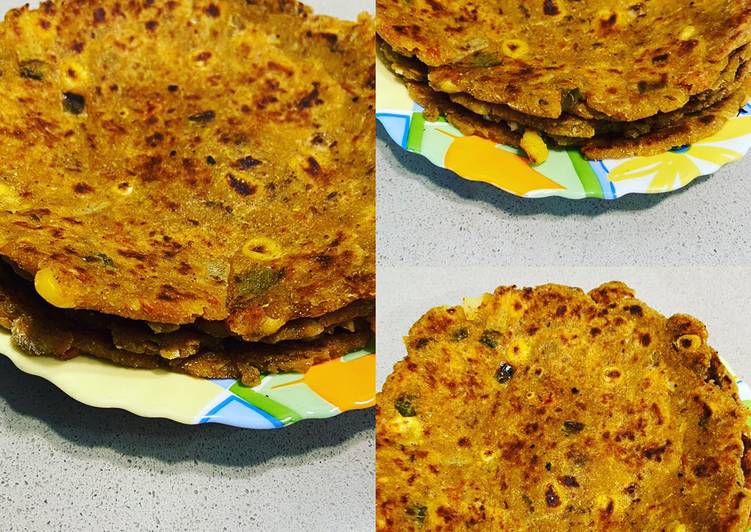 Steps to Make Favorite Mix veggies parantha