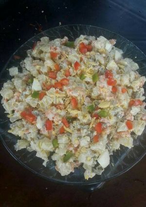 A picture of Potato salad.