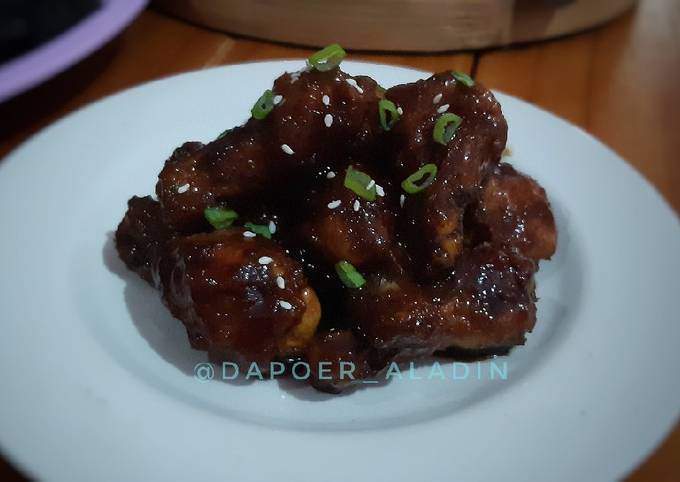 Resep Ayam kecap oriental ala aku yang Menggugah Selera