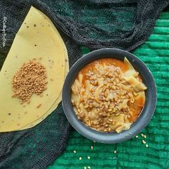 Methi Papad Sabzi jain A picture of Methi Papad Sabzi jain.