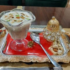 A picture of Makhana Phirni.