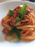 Linguine spada e pomodorini