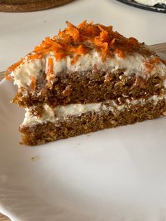 Una foto de Tarta de zanahoria