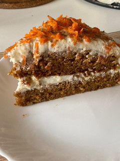Una foto de Tarta de zanahoria