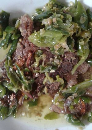 Foto resep Dendeng Batokok Lado Mudo (cabe hijau)