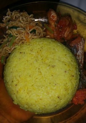 Foto resep Nasi Kuning Praktis ricecooker