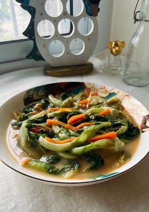 水炒腐乳萵苣 的食譜成品照片
