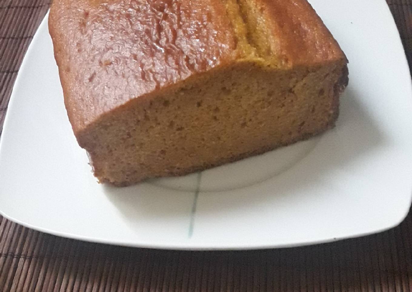 Bizcocho de calabaza bajo en calorías