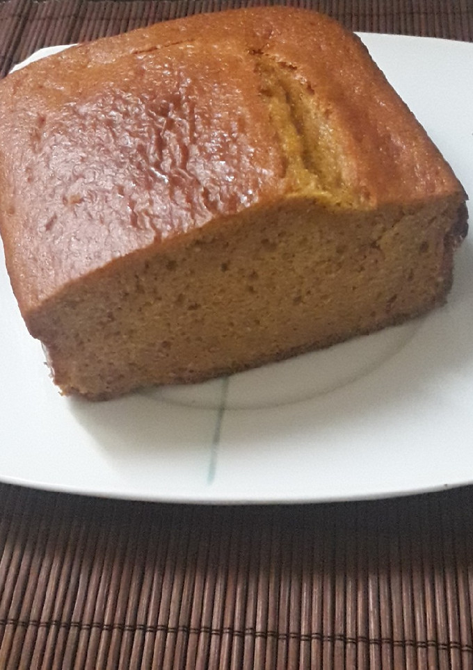Una foto de Bizcocho de calabaza bajo en calorías